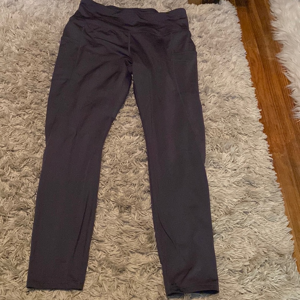 Purple leggings